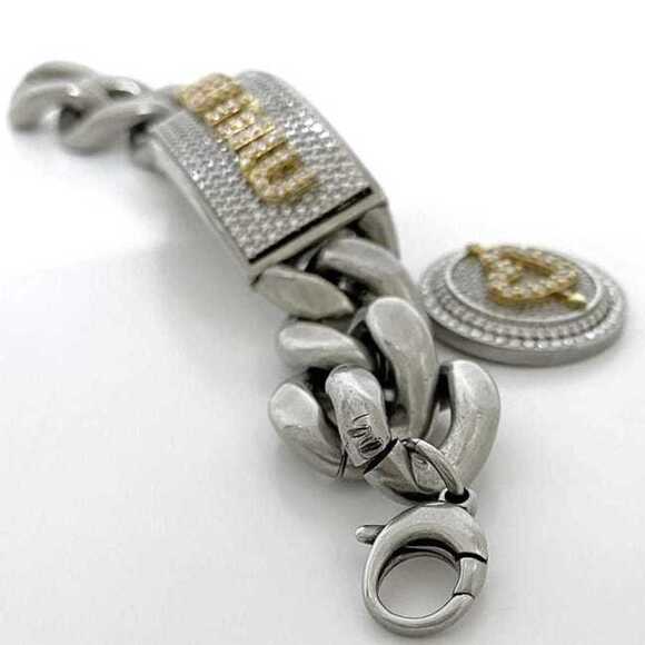 MIU MIU Silver Charm Bracelet - Picture 8 of 11